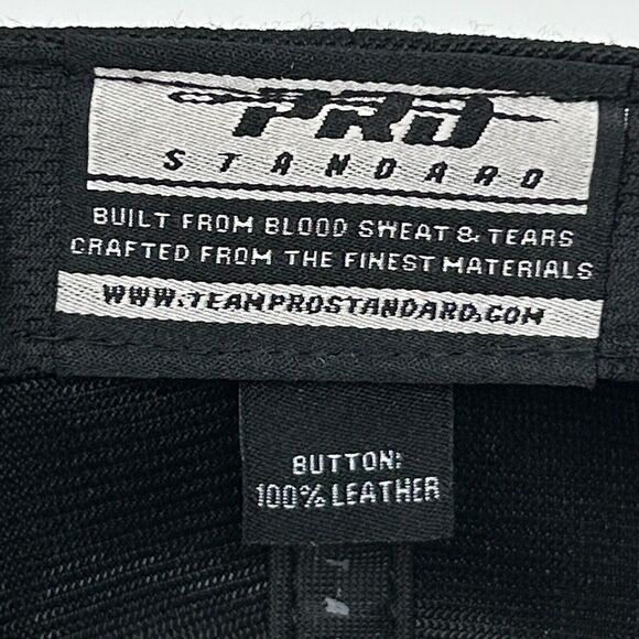 Chicago Blackhawks Hat Cap Pro Standard Stanley Cup Wool Blend Snapback Black - Picture 9 of 12